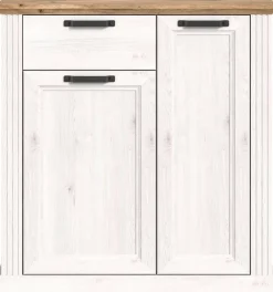 Kommode Panto Pinie Nachbildung Eiche Nelson Nachbildung B/H/T: ca. 98x103x40 cm