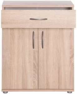 Kommode Peggy 2 Eiche Sonoma Nachbildung B/H/T: ca. 57x69x29 cm