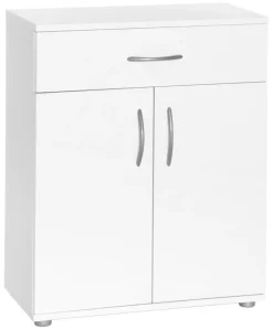 Kommode Peggy 2 weiß B/H/T: ca. 57x68,5x29 cm