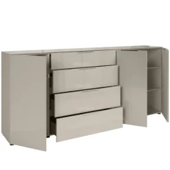 Kommode Santorin Cashmere B/H/T: ca. 226x99x40 cm