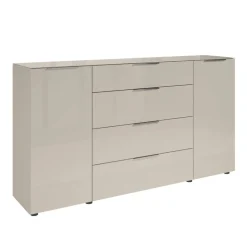 Kommode Santorin Kaschmir Chrom B/H/T: ca. 180x99x40 cm