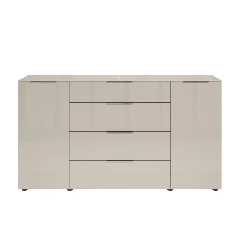Kommode Santorin Kaschmir Chrom B/H/T: ca. 180x99x40 cm