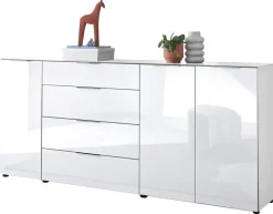 Kommode Santorin weiß B/H/T: ca. 226x99x40 cm