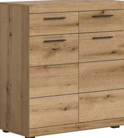 Kommode SCOUT Evoke Oak Nachbildung B/H/T: ca. 90x96x37 cm