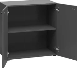 Kommode System 64 anthrazit matt B/H/T: ca. 64x64x35 cm