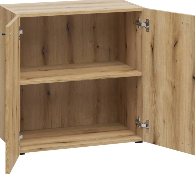 Kommode System 64 Eiche Evoke Oak Nachbildung B/H/T: ca. 64x64x35 cm