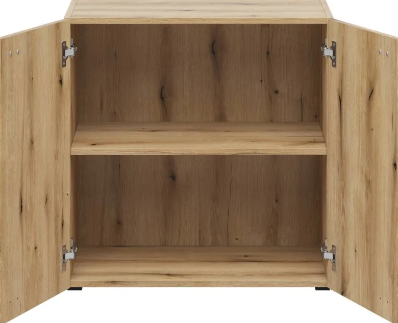 Kommode System 64 Eiche Evoke Oak Nachbildung B/H/T: ca. 64x64x35 cm