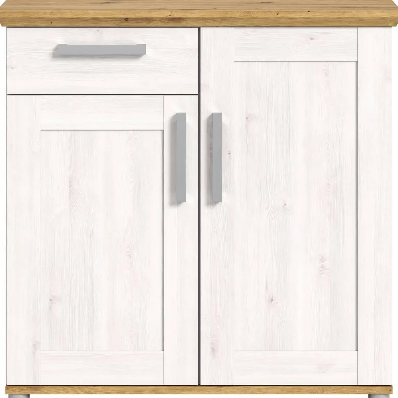 Kommode Verona Sibiu Lärche Nachbildung Eiche Artisan Nachbildung B/H/T: ca. 95x92x39 cm
