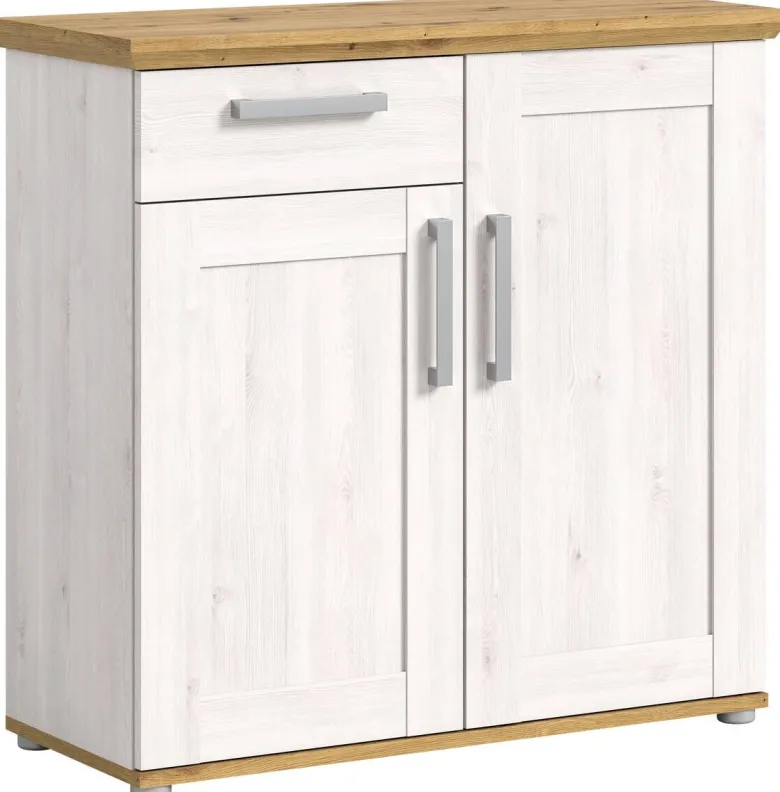 Kommode Verona Sibiu Lärche Nachbildung Eiche Artisan Nachbildung B/H/T: ca. 95x92x39 cm