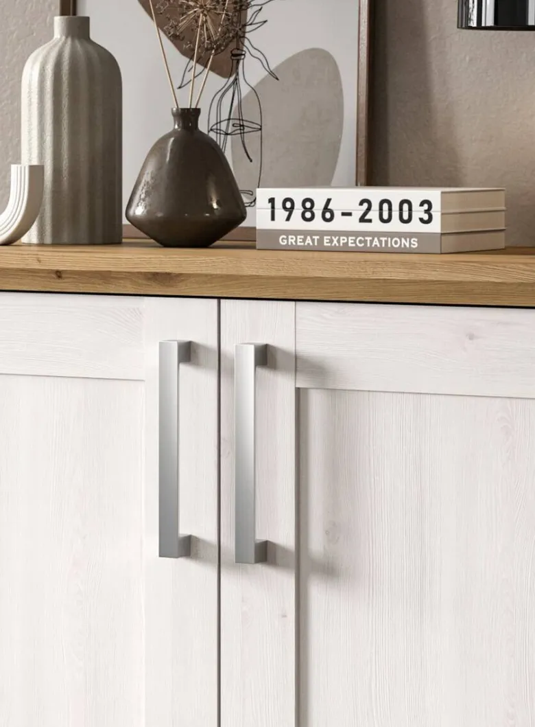 Kommode Verona Sibiu Lärche Nachbildung Eiche Artisan Nachbildung B/H/T: ca. 95x92x39 cm