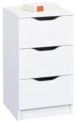 Kommode WESTPHALEN weiß B/H/T: ca. 41x71x40 cm