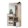 Kompaktgarderobe Borneo Eiche Nachbildung Eiche Kaschmirgrau Nachbildung B/H/T: ca. 112x197x35 cm