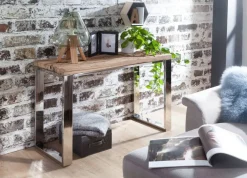 Konsolentisch braun Holz B/H/T: ca. 115x76x46 cm