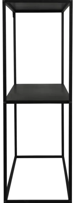 Konsolentisch Chloe schwarz Metall B/H/T: ca. 80x80x27 cm