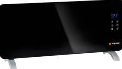 Konvektor schwarz B/H/L: ca. 13x47x96,5 cm ca. 1000 W