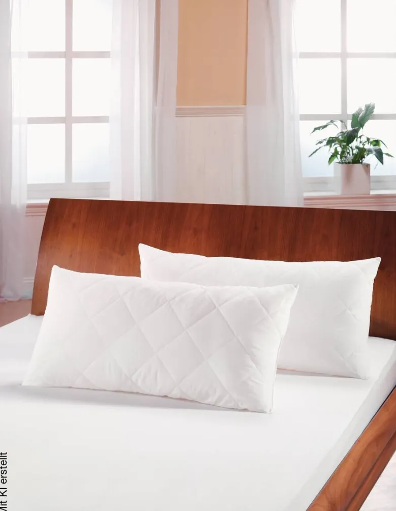 Kopfkissen Comfort weiß Polyester B/L: ca. 40x80 cm
