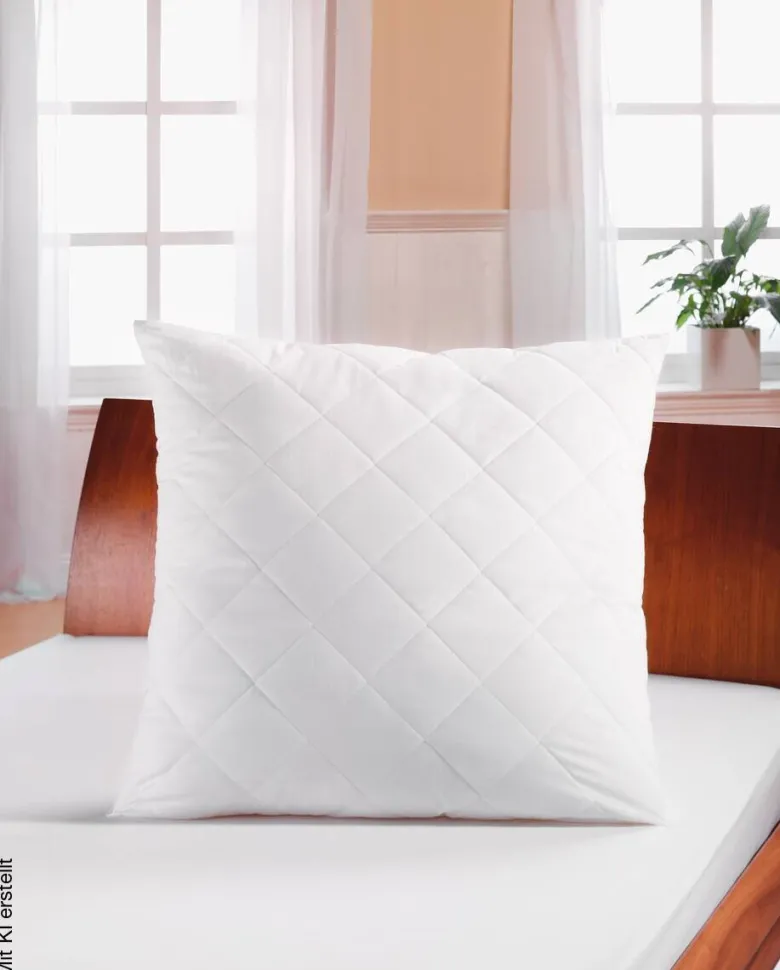 Kopfkissen Comfort weiß Polyester B/L: ca. 80x80 cm