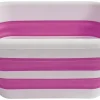 Korb pink Kunststoff B/H/L: ca. 28,5x15,5x40 cm