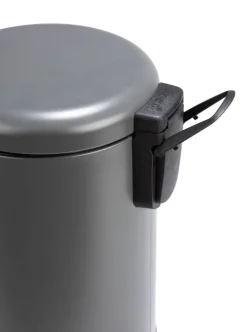 Kosmetikeimer anthrazit Edelstahl ca. 3 l