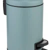 Kosmetikeimer blaugrau Edelstahl ca. 3 l