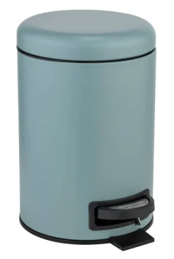 Kosmetikeimer blaugrau Edelstahl ca. 3 l