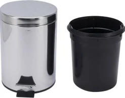 Kosmetikeimer Chrom Edelstahl ca. 3 l