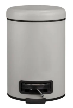 Kosmetikeimer taupe Edelstahl ca. 3 l