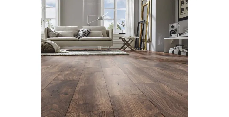 Kronotex Laminatboden Exquisit Plus ca. 2,694 m² im Paket B/L: ca. 24,4x138 cm pro Paket