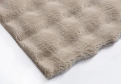 Kunstfell Big Bubble taupe B/L: ca. 80x150 cm