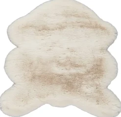 Kunstfell Jack beige B/L: ca. 60x90 cm