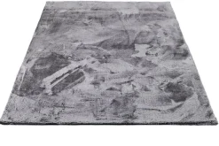 Kunstfell Maya Silbergrau B/L: ca. 120x160 cm
