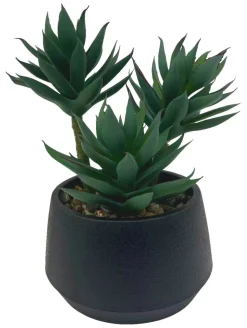 Kunstpflanze Agave grün Kunststoff H: ca. 17 cm