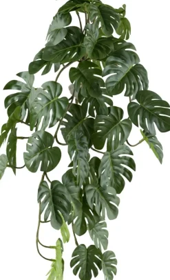 Kunstpflanze Splitphilodendron-Hänger grün Kunststoff L: ca. 48 cm