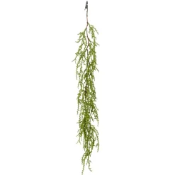 Kunstpflanze Sukkulente hängend grün Kunststoff L: ca. 63 cm