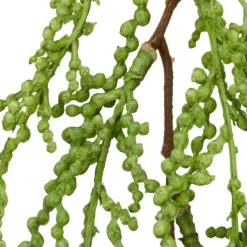 Kunstpflanze Sukkulente hängend grün Kunststoff L: ca. 63 cm