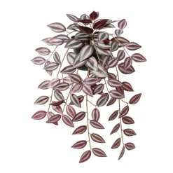 Kunstpflanze Tradescantia lila Kunststoff
