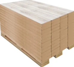 Laminatboden Eiche weiß ca. 2,39 m² im Paket B/L: ca. 19,3x137,6 cm pro Paket