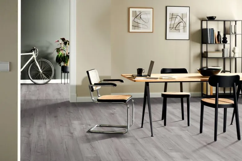 Laminatboden Old light grey ca.1,9948m² im Paket B/L: ca. 129,2x19,3 cm pro Paket