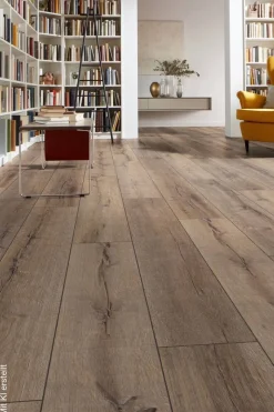 Laminatboden Rift Oak ca. 2,694 m² im Paket B/L: ca. 24,4x138 cm pro Paket