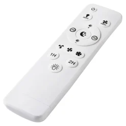 Lamkur LED-Deckenventilator Falco weiß H/L: ca. 17x50 cm 4 Brennstellen