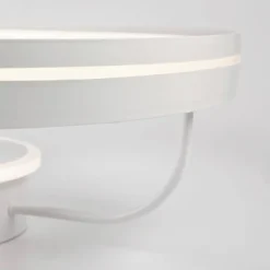 Lamkur LED-Deckenventilator Falco weiß H/L: ca. 17x50 cm 4 Brennstellen
