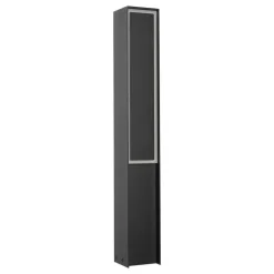 Lamkur LED-Stehleuchte schwarz Stahl B/H/L: ca. 7x50x7 cm 1 Brennstellen