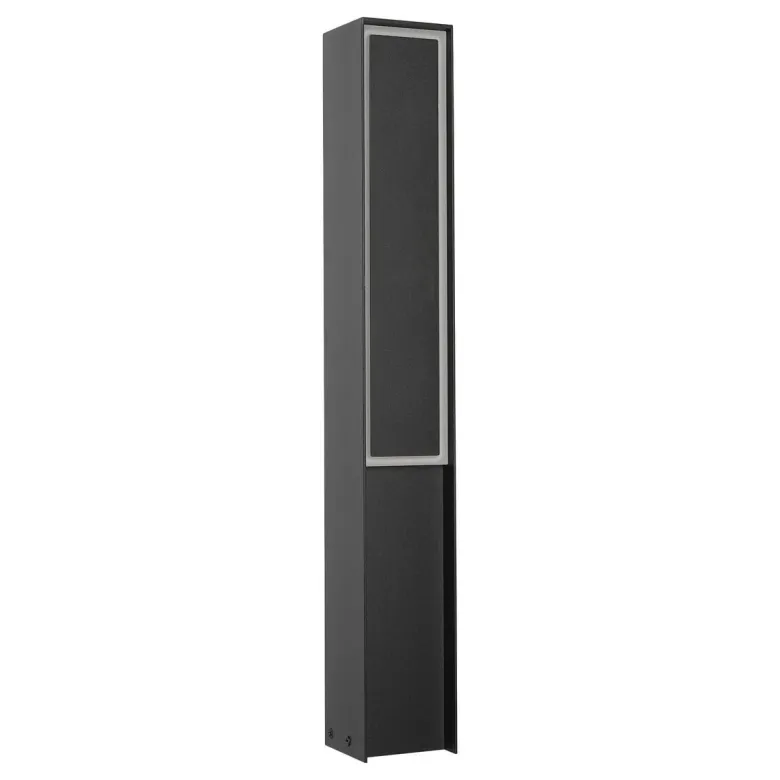 Lamkur LED-Stehleuchte schwarz Stahl B/H/L: ca. 7x50x7 cm 1 Brennstellen