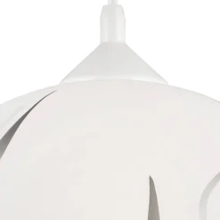 Lamkur Pendelleuchte MARCY 28057 silber Glas H/L: ca. 70x30 cm E27 1 Brennstellen