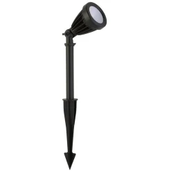 LED-Außenleuchte klar schwarz B/H/T: ca. 8x25x14,3 cm