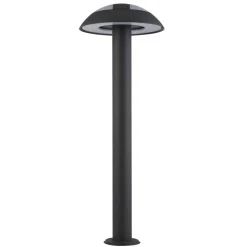 LED-Außenleuchte weiß dunkelgrau B/H/L: ca. 17x73x17 cm