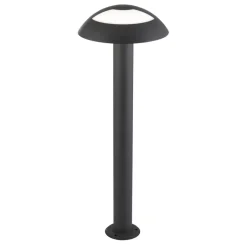 LED-Außenleuchte weiß dunkelgrau B/H/L: ca. 17x73x17 cm