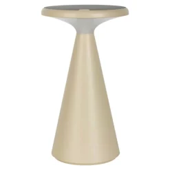 LED-Außentischleuchte beige B/H/T/D: ca. 11,5x20x11,5x11,5 cm