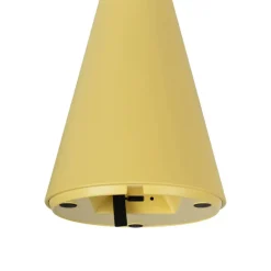 LED-Außentischleuchte gelb B/H/T/D: ca. 11,5x20x11,5x11,5 cm