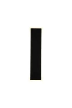 LED-Außenwandleuchte sand schwarz B/H/T: ca. 8x30x5 cm